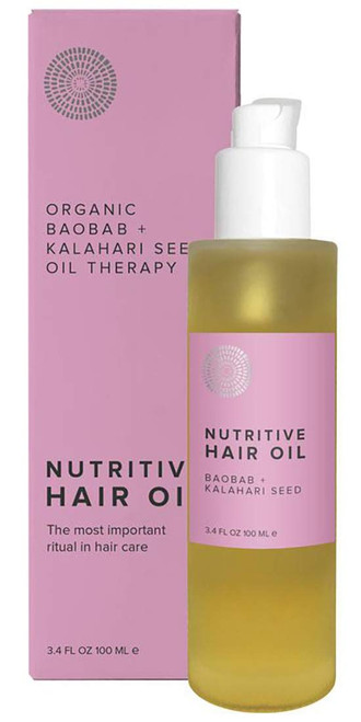 Hairprint - Organic Nutritive Hair Oil - Baobab + Kalahari | Clean, Non-Toxic Haircare (3.4 fl oz | 100 ml) Hairprint - Organic Nutritive Hair Oil - Baobab + Kalahari | Clean, Non-Toxic Haircare (3.4 fl oz | 100 ml)