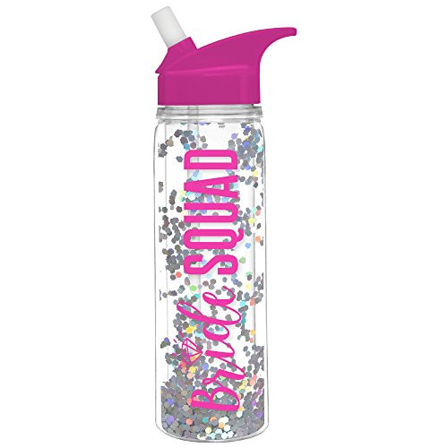 Slant Collections 18oz Loop Water Bottle Bride Squad