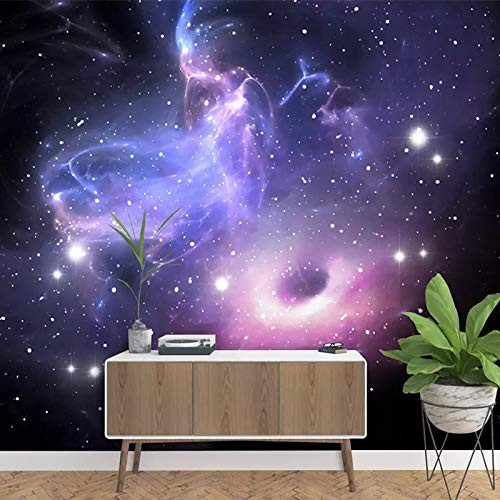 TOKMOCO Custom 3D Universe Stars Galaxy Ceiling Mural Wall Painting KTV Living Room Bedroom Background Wallpaper Murals