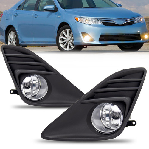 ENERBITIOUS Fog Lights Lamps Replacement for 2012 2013 2014 Toyota Camry Fog Light Compatible with H11 12V 55W Bulbs Switch and Wiring Kit ENERBITIOUS Fog Lights Lamps Replacement for 2012 2013 2014 Toyota Camry Fog Light Compatible with H11 12V 55W Bulbs Switch and Wiring Kit
