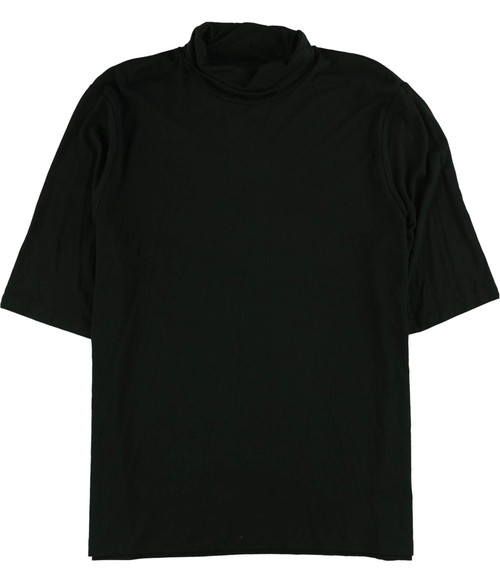 Ralph Lauren Womens Slim-Fit Basic T-Shirt, Black, X-Small