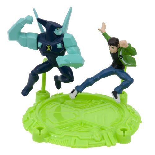 Ben 10 Mini PVS Ben & Diamondhead 2.5 inch 2 pack Mini Figure Ben 10 Mini PVS Ben & Diamondhead 2.5 inch 2 pack Mini Figure