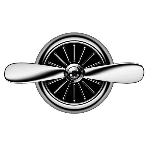Brian Waddill Air Force 2 Car Air Outlet Fragrance Diffuser Vent Clip, Car Air Freshener Aromatherapy Essential Oil Diffuser, Aromatherapy Air Purifier (Silver)