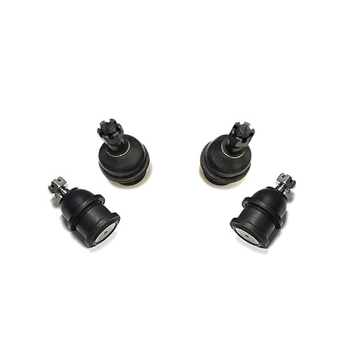 PartsW - 4 Pc Front Suspension Kit Lower & Upper Ball Joints Left and Right Side