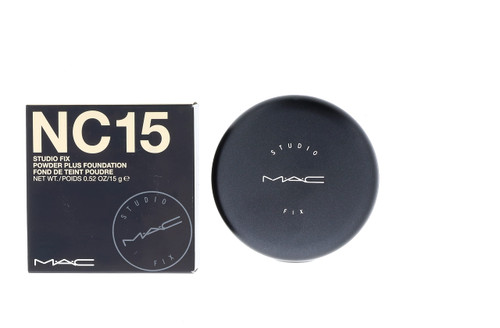 M.A.C ~ MAC Studio Fix Powder Plus Foundation NC15~ 15g/0.52 US Oz