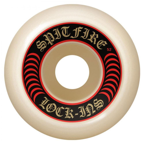 Spitfire Formula Four Lock-Ins Skateboard Wheels 53mm / 101A (Set of 4)