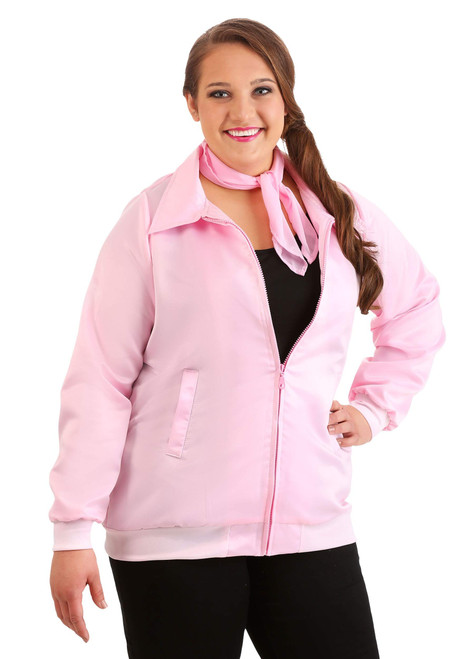 Plus Size Grease Pink Ladies Costume Jacket for Women - 7X