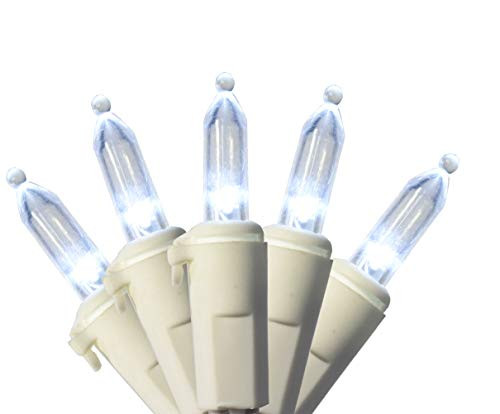 NIDENIONLED 100 LED String Light Cool White, 33ft Christmas Lights Fairy String Lights for Homes, Christmas Tree, Wedding Party, Bedroom, Patio, Garden Decoration NIDENIONLED 100 LED String Light Cool White, 33ft Christmas Lights Fairy String Lights for Homes, Christmas Tree, Wedding Party, Bedroom, Patio, Garden Decoration