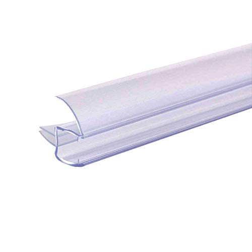 ELEGANT SHOWERS A309D5-36 For 3/8" Frameless Shower Door Sweep Bottom Seal Wipe Drip Rail, 36" Length