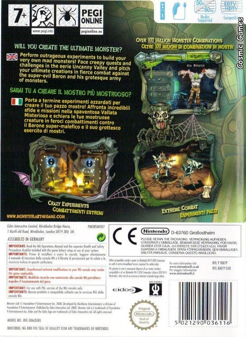 Monster Lab Wii