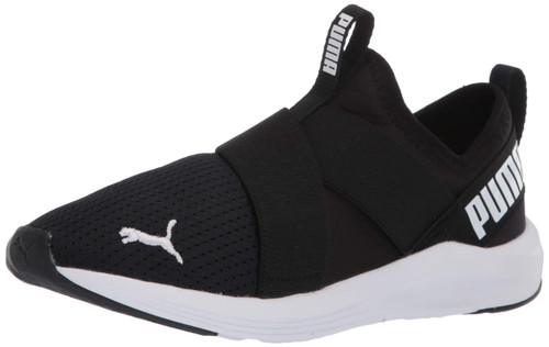 PUMA Women's PROWL SLIP-ON Sneaker, Puma Black-Puma White, 11