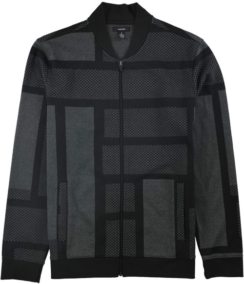 Alfani Mens Sonar Jacket, Black, Medium