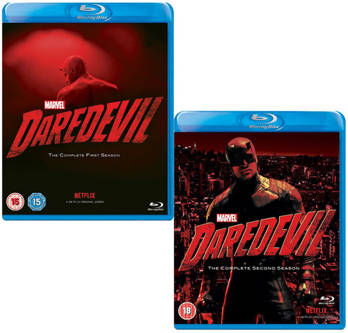Marvel's Daredevil Seasons 1 & 2 [Blu-ray] Complete Netflix Series