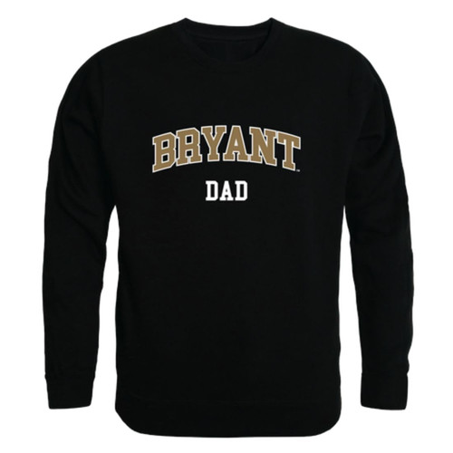 W Republic Bryant Bulldogs Dad Fleece Crewneck Pullover Sweatshirt Black Large