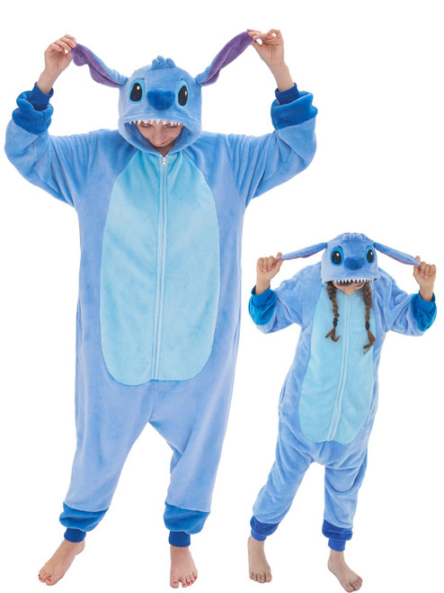 GONAAP Unisex Adult Stitch Onesie Pajamas Animal One Piece Costume Cosplay Sleepwear (Stitch, Large) GONAAP Unisex Adult Stitch Onesie Pajamas Animal One Piece Costume Cosplay Sleepwear (Stitch, Large)