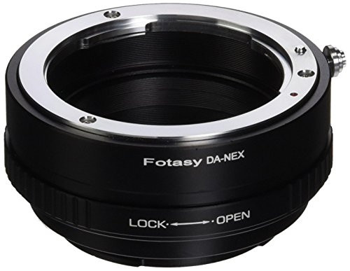 Fotasy Pro Pentax DA lens to Sony E-Mount Camera Mount Adapter (with aperture control)