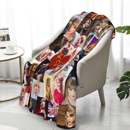 Blanket Flannel Fleece Throw Blankets Super Soft Cozy Warm Plush Bedding for Sofa Living Room Bedroom (80 X60)