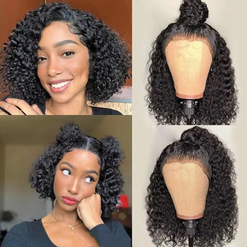 SODLIS Short Curly Bob Wig Human Hair 13x4 Lace Front Wigs Human Hair Bob Wig For Black Women Brazilian Virgin Pixie Cut Curly Wave Lace Front Wigs Human Hair Pre Plucked Natural Hairline (8 Inch) SODLIS Short Curly Bob Wig Human Hair 13x4 Lace Front Wigs Human Hair Bob Wig For Black Women Brazilian Virgin Pixie Cut Curly Wave Lace Front Wigs Human Hair Pre Plucked Natural Hairline (8 Inch)