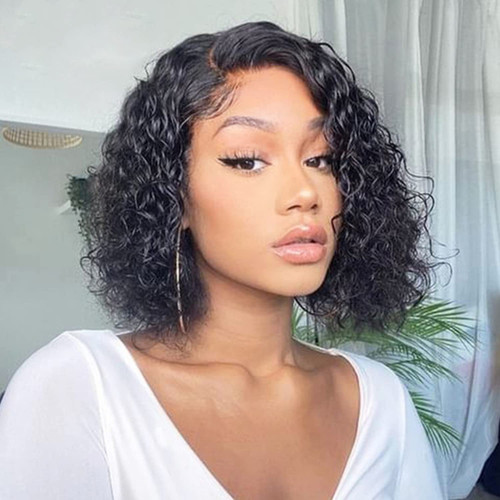 Bob Wig Human Hair 13x4 Deep Wave Lace Front Wigs Human Hair for Black Women Glueless Wigs Pre Plucked With Baby Hair 180% Density Short Deep Curly Frontal Bob Wigs Natural Hairline 8 Inch Bob Wig Human Hair 13x4 Deep Wave Lace Front Wigs Human Hair for Black Women Glueless Wigs Pre Plucked With Baby Hair 180% Density Short Deep Curly Frontal Bob Wigs Natural Hairline 8 Inch