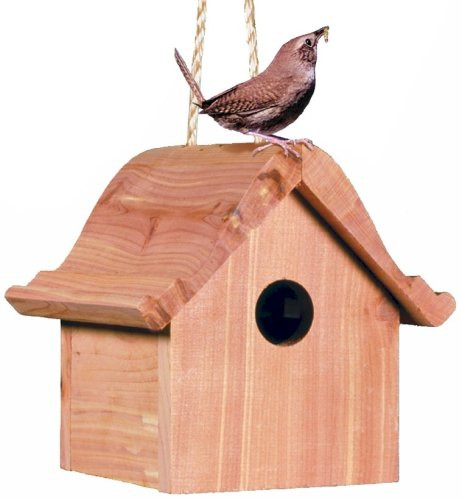 Perky-Pet 50301 Wren Home Cedar Birdhouse