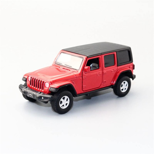 APLIQE Scale Model Vehicles for Jeep Wrangler Die Cast Metal Model SUV Sports Pull Back Toy Door Open Collection 1:36 Sophisticated Gift Choice (Color : 4)