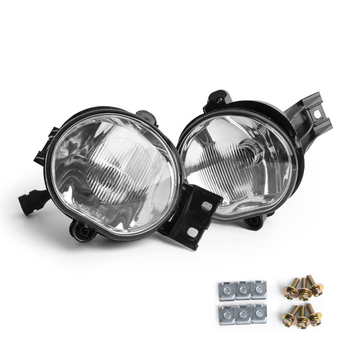RP Remarkable Power, LED Fog Light for 2002 2003 2004 2005 2006 2007 2008 2009 Ram 1500 2500 3500 Pickup, 2004 2005 2006 Durango Truck Chrome Black Bezel LED White Bulbs Fog Lights FL12221