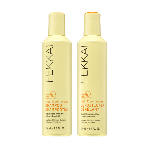 FEKKAI Full Blown Volume Shampoo + Conditioner - 8.5 oz Bottle of Each - Lifts, Detangles & Hydrates - Salon Grade, EWG Compliant, Vegan & Cruelty Free FEKKAI Full Blown Volume Shampoo + Conditioner - 8.5 oz Bottle of Each - Lifts, Detangles & Hydrates - Salon Grade, EWG Compliant, Vegan & Cruelty Free