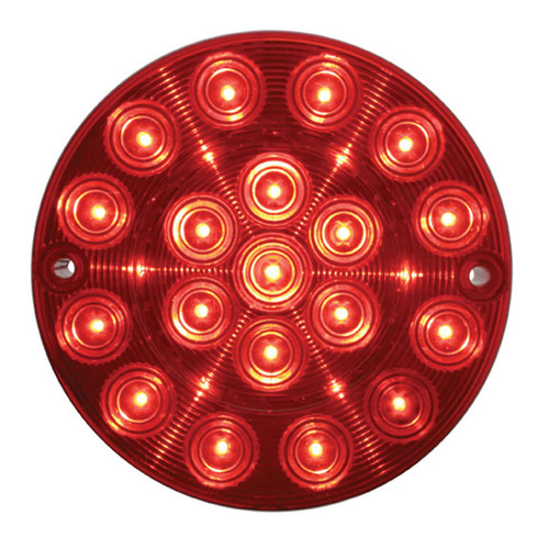United Pacific CTL8010LED 1980-82 Chevy Corvette LED Tail Light - Red Lens, 1 Pack