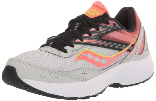 Saucony Women's Cohesion 15 Running Shoe, Fog/Sunstone, 11