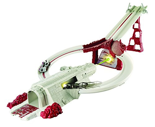 Hot Wheels Star Wars Crait Assault Raceway Track Set