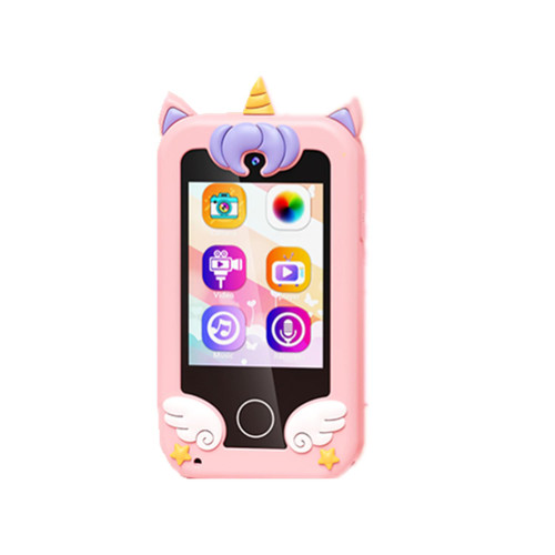 Toy Phone for Kids Age 3-7 Years Old Girls, Unicorn Toys and Gifts for Toddler Kids with Touchscreen Dual Camera, Christmas Birthday Gift