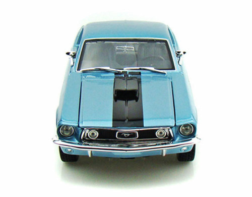 Maisto 1:18 Scale Metallic Blue 1968 Ford Mustang GT Cobra Jet