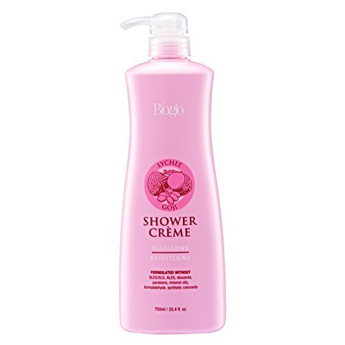 Bioglo Shower Creme Lychee Goji Nourishing (2 Bottle)