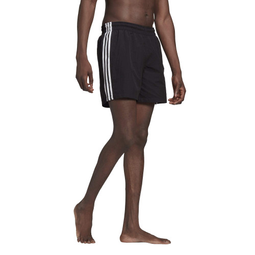 adidas Originals,mens,3-Stripes Swim Shorts,Black,Medium
