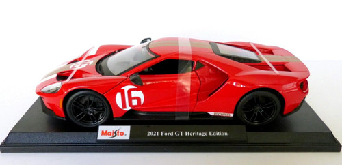 2021 Ford GT Heritage Edition 1:18 Scale Special Edition diecast Model