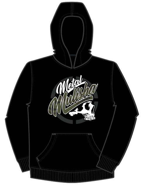 Metal Mulisha Mens The Chief Hoodie, Black, 3X-Large