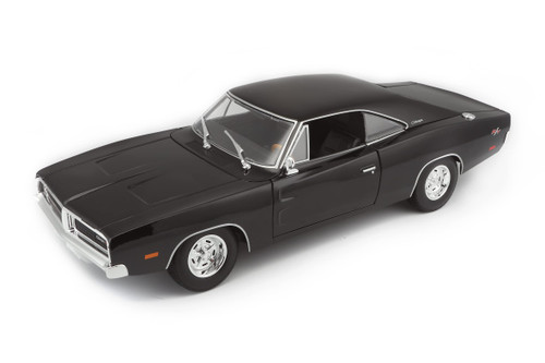 Maisto 531387B Dodge Charger R/T (1969) 1:18 Scale Model car, Black