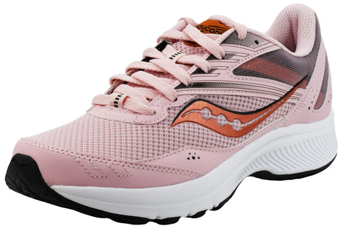 Saucony Women's Cohesion 15 Running Shoe, Pink, 7 M