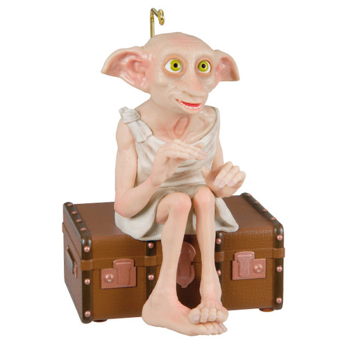 Hallmark Keepsake Christmas Ornament 2023, Harry Potter Ornament, Dobby The House-Elf with Sound and Motion, Gifts for Harry Potter Fans Hallmark Keepsake Christmas Ornament 2023, Harry Potter Ornament, Dobby The House-Elf with Sound and Motion, Gifts for Harry Potter Fans