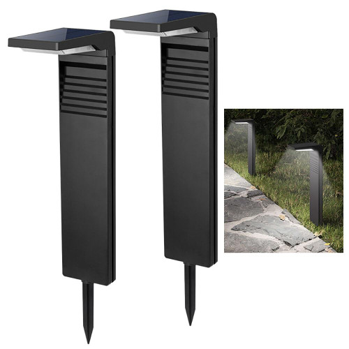 Solar Spot Lights Pack of 2, Outdoor LED Garden Floor Lights Solar Landscape Spotlights, IP65 Waterproof Solar Powered Flood Wall Lights for Outside Yard Garden Pathway, White Light Solar Spot Lights Pack of 2, Outdoor LED Garden Floor Lights Solar Landscape Spotlights, IP65 Waterproof Solar Powered Flood Wall Lights for Outside Yard Garden Pathway, White Light