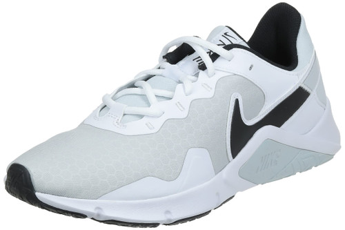 Nike Men's Legend Essential 2 Training Shoes (Pure Platinum/White/Black, 10.5)