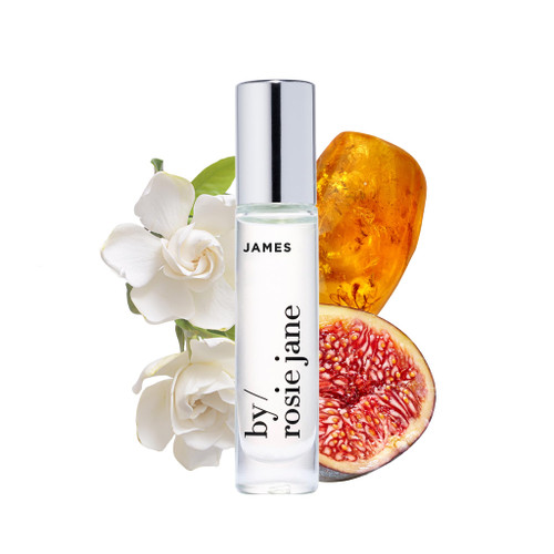 By Rosie Jane Fragrance Oil (James) - Clean Fragrance for Women - Essential Oil Vial with Notes of Fig, Amber, Gardenia - Paraben-Free, Vegan, Cruelty-Free, Phthalate-Free (7.5ml) By Rosie Jane Fragrance Oil (James) - Clean Fragrance for Women - Essential Oil Vial with Notes of Fig, Amber, Gardenia - Paraben-Free, Vegan, Cruelty-Free, Phthalate-Free (7.5ml)