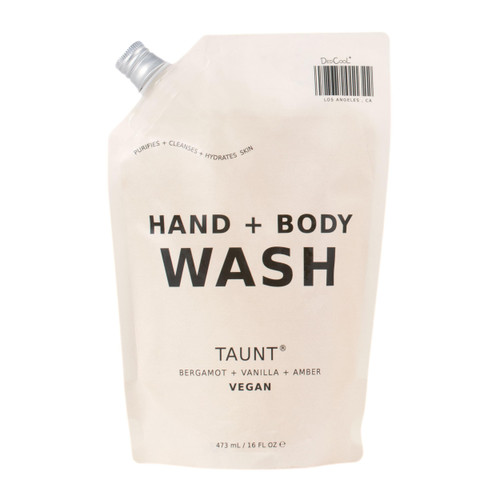 DedCool - Hand + Body Wash | Clean, Non-Toxic Fragrance For All (01 TAUNT Refill, 16 fl oz | 473 mL)