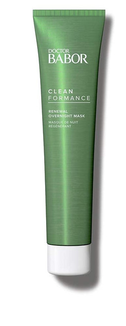 BABOR CLEANFORMANCE RENEWAL OVERNIGHT MASK, Renewing Anti-Aging Probiotic Face Mask, with Hyaluronic Acid to Combat Premature Aging, Clean Beauty, Vegan