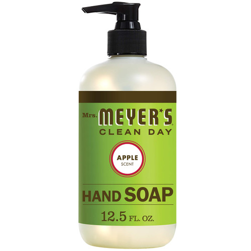 MRS. MEYER'S CLEAN DAY Apple Liquid Hand Soap (12.5 Fl Oz (Pack of 6))