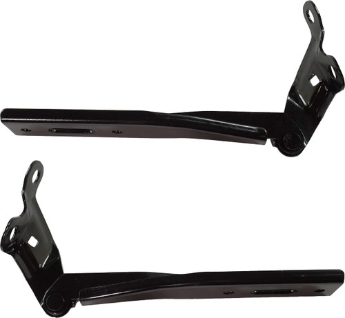 Evan Fischer Hood Hinge Set of 2 Compatible With 2015-2020 Acura TLX Driver and Passenger Side