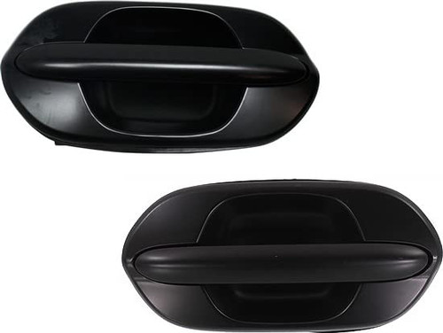 Evan-Fischer Door Handle for Honda Odyssey 2003-2004 Rear RH and LH Set of 2 Exterior Plastic Primed