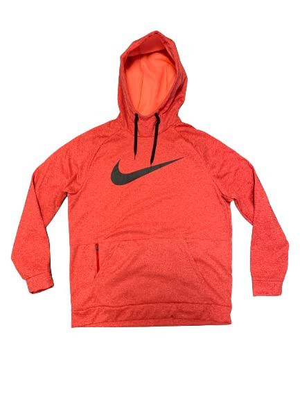 Nike mens Men's Hoodie Pull-over Swoosh (as1, alpha, x_l, regular, Red/Black), X-Large