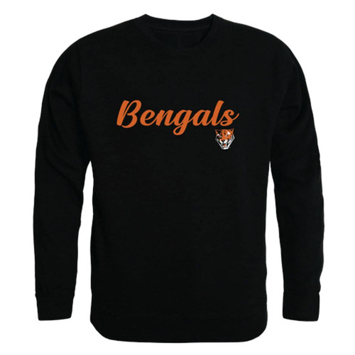 SUNY Buffalo State College Bengals Script Crewneck Pullover Sweatshirt Sweater Black X-Large