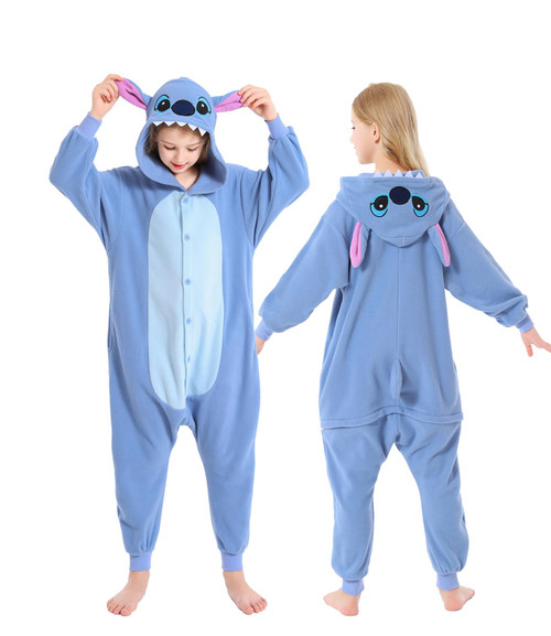 CANASOUR Polyster Unisex Child Halloween Animal Cosplay Costume Chirstmas Anime One-Piece Onesie for Girls Boys 10-12 Years(10(125#), Blue) CANASOUR Polyster Unisex Child Halloween Animal Cosplay Costume Chirstmas Anime One-Piece Onesie for Girls Boys 10-12 Years(10(125#), Blue)